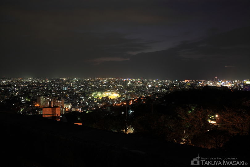 首里城 広福門の夜景スポット写真（1）