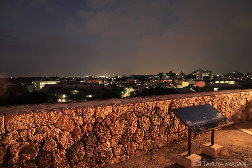 首里城 広福門の夜景スポット写真（3）