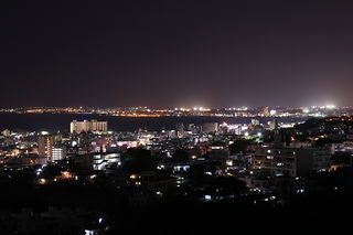 嘉数高台公園の夜景スポット写真（1）class=