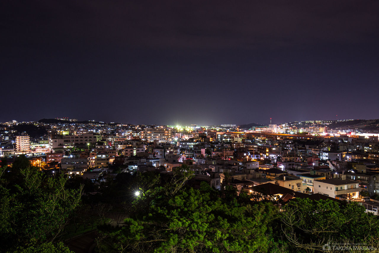 嘉数高台公園の夜景スポット写真（3）