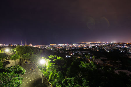 嘉数高台公園の夜景スポット写真（4）class=