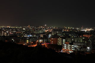 昭和薬科大学附属高校前の夜景スポット写真（2）class=