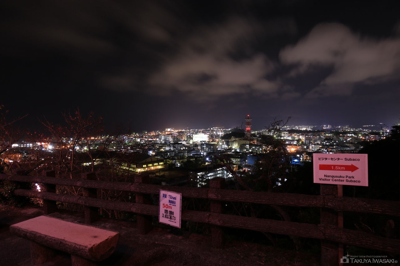 名護中央公園の夜景スポット写真（4）