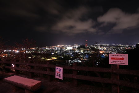 名護中央公園の夜景スポット写真（4）class=