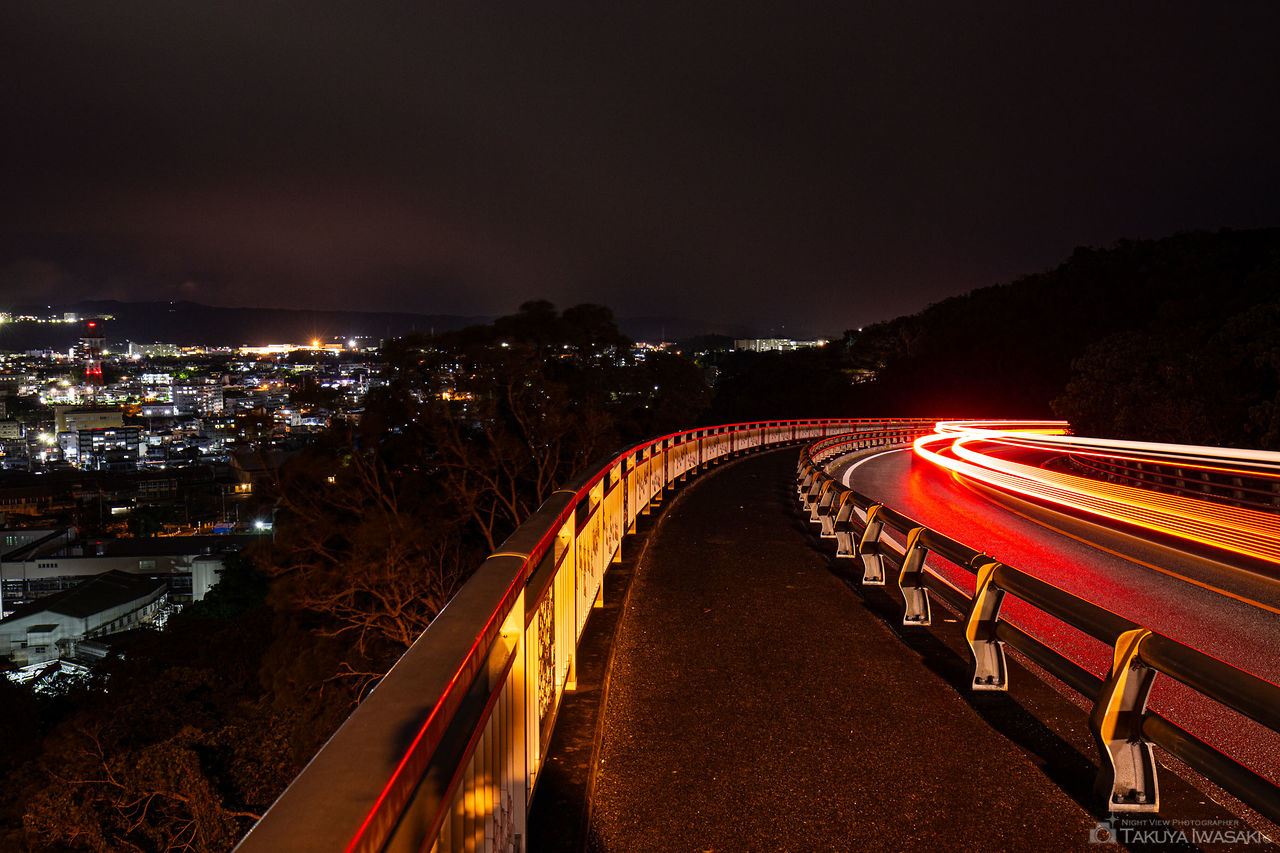 じんが森大橋の夜景スポット写真（3）