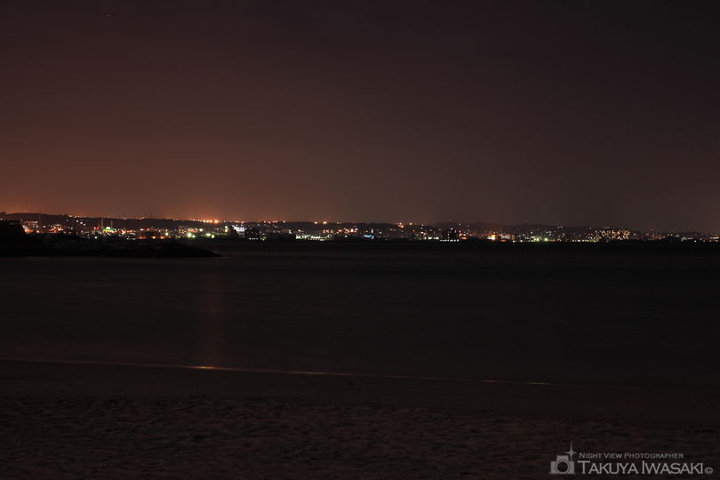 サンセットビーチの夜景スポット写真（2）