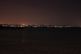 サンセットビーチの夜景スポット写真（2）class=