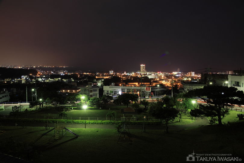 謝苅公園の夜景スポット写真（1）
