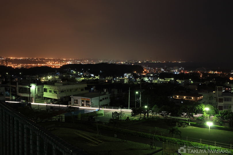 謝苅公園の夜景スポット写真（3）