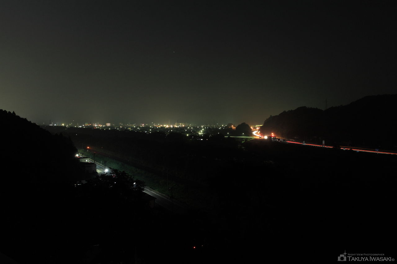 船岡城址公園の夜景スポット写真（2）
