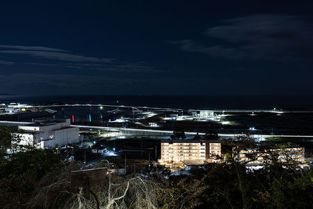 日和山公園 展望の広場の夜景スポット写真（2）class=