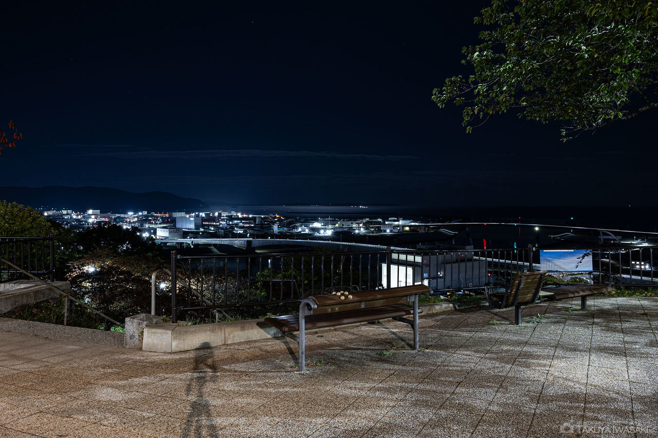 日和山公園 展望の広場の夜景スポット写真（4）