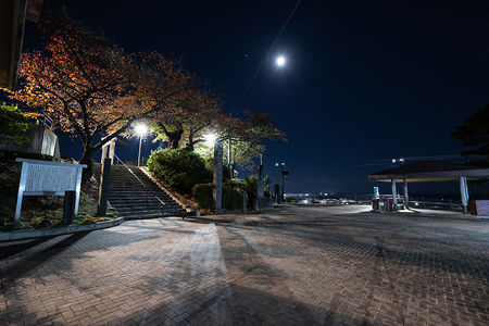 日和山公園 展望の広場の夜景スポット写真（6）class=
