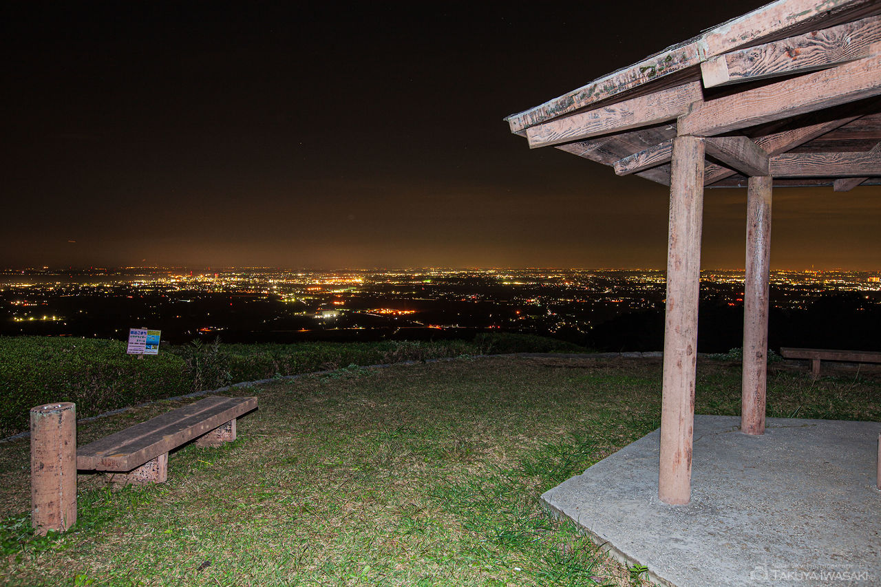朝日峠展望公園の夜景スポット写真（2）