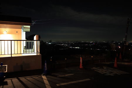 筑波山神社入口の夜景スポット写真（2）class=