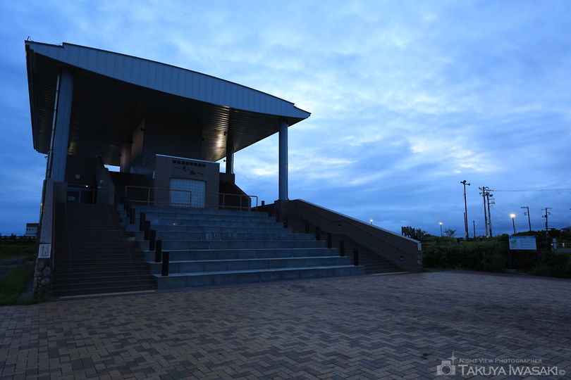 飯岡刑部岬の夜景スポット写真（6）