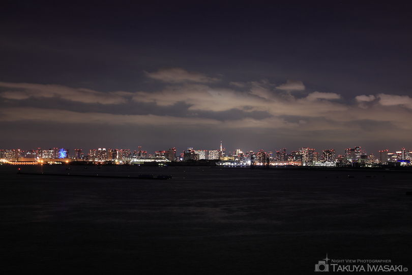 東京ゲートブリッジ 歩道の夜景スポット写真（2）