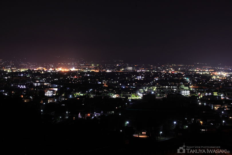 大蔵経寺山の夜景スポット写真（2）