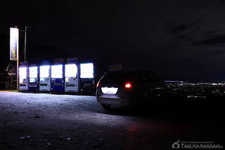 塩山フルーツライン ハッピードリンクショップ塩山牛奥店の夜景スポット写真（4）class=