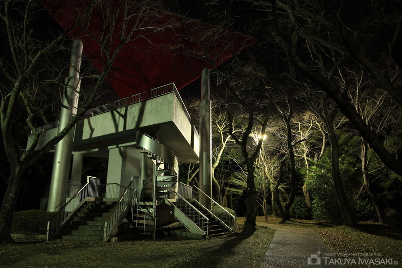 御津山展望台の夜景スポット写真（4）