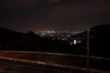 多米峠の夜景