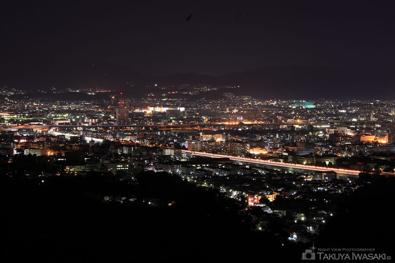 大岩山展望所の夜景スポット写真（2）