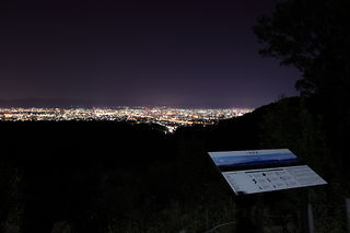 大岩山展望所の夜景スポット写真（3）class=