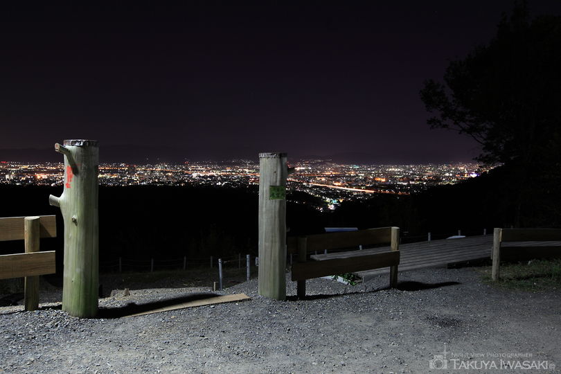 大岩山展望所の夜景スポット写真（4）
