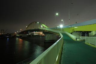 泉大津大橋の夜景スポット写真（5）class=