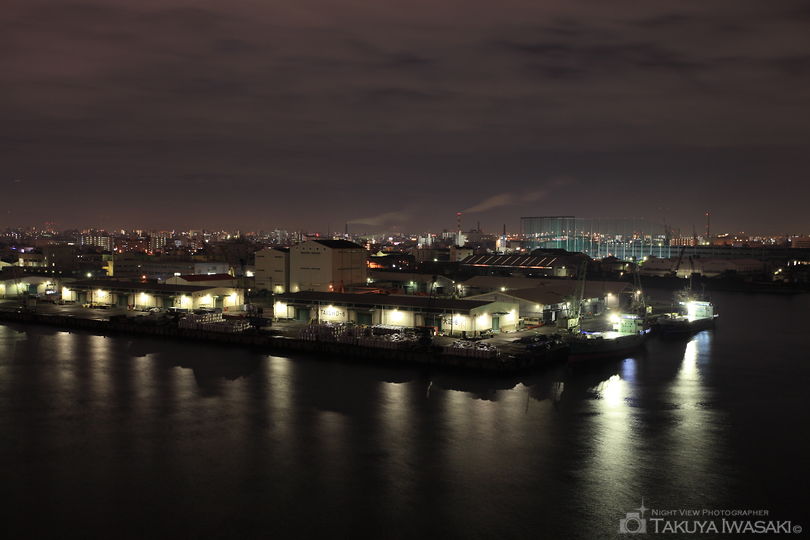 千歳橋の夜景スポット写真（2）