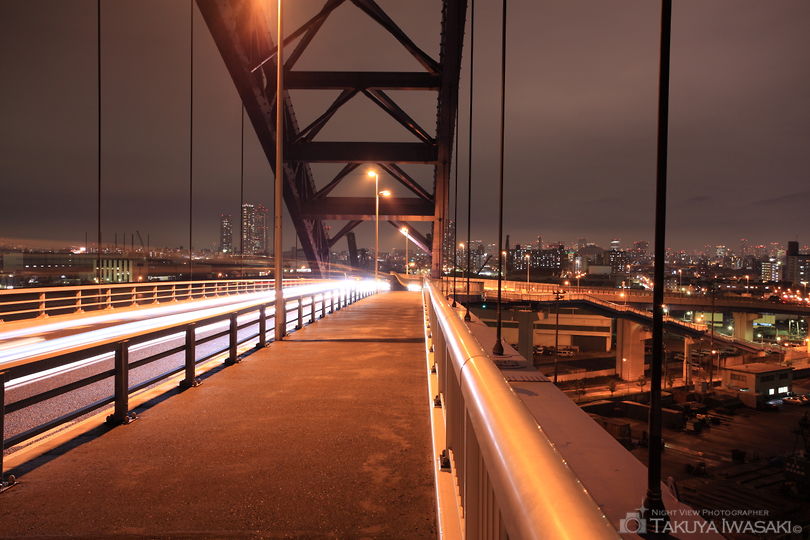 千歳橋の夜景スポット写真（4）
