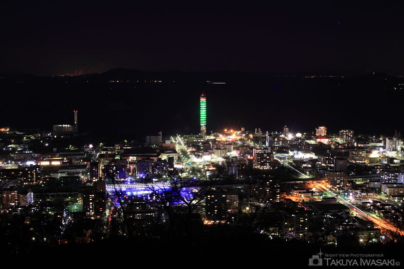 青ノ山展望台の夜景スポット写真（2）