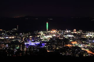 青ノ山展望台の夜景スポット写真（2）class=