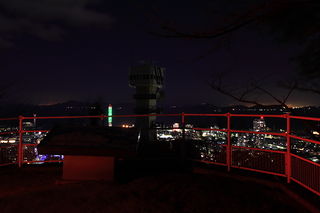 青ノ山 車道沿いの夜景スポット写真（3）class=
