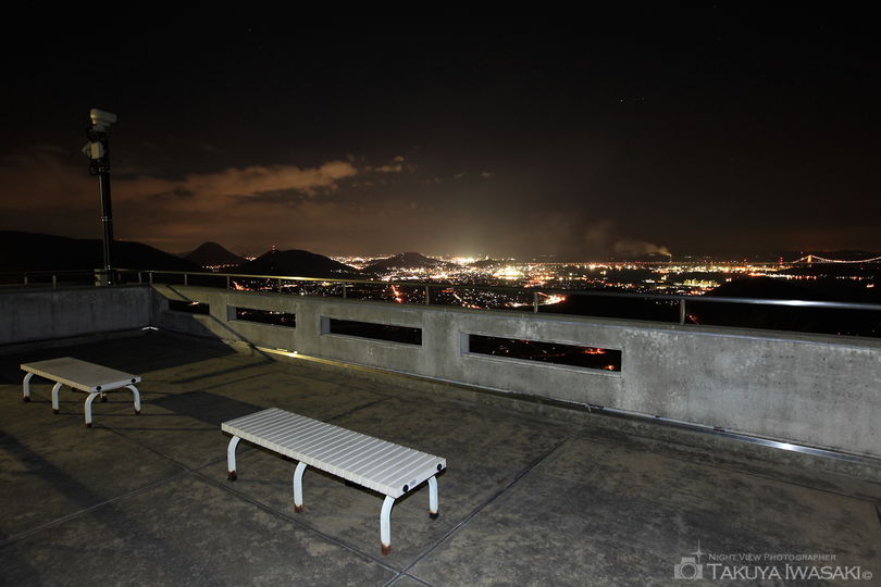 白峰パークセンターの夜景スポット写真（4）