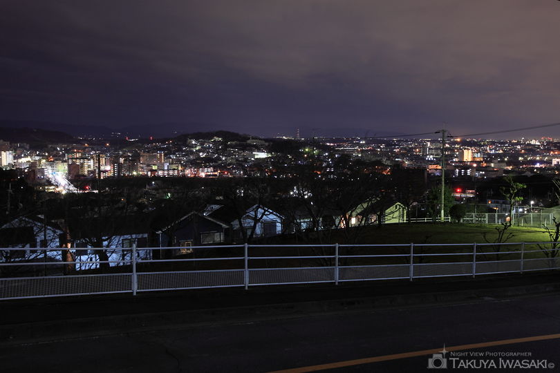 高井田チェリータウンの夜景スポット写真（1）