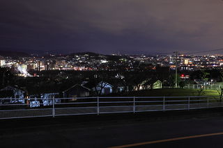 高井田チェリータウンの夜景スポット写真（1）class=