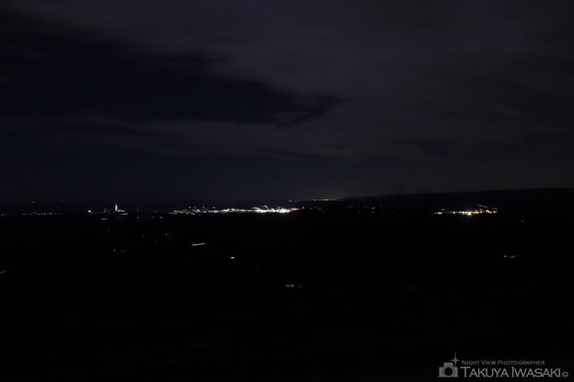 湯の岳 花と星の丘公園の夜景スポット写真（2）