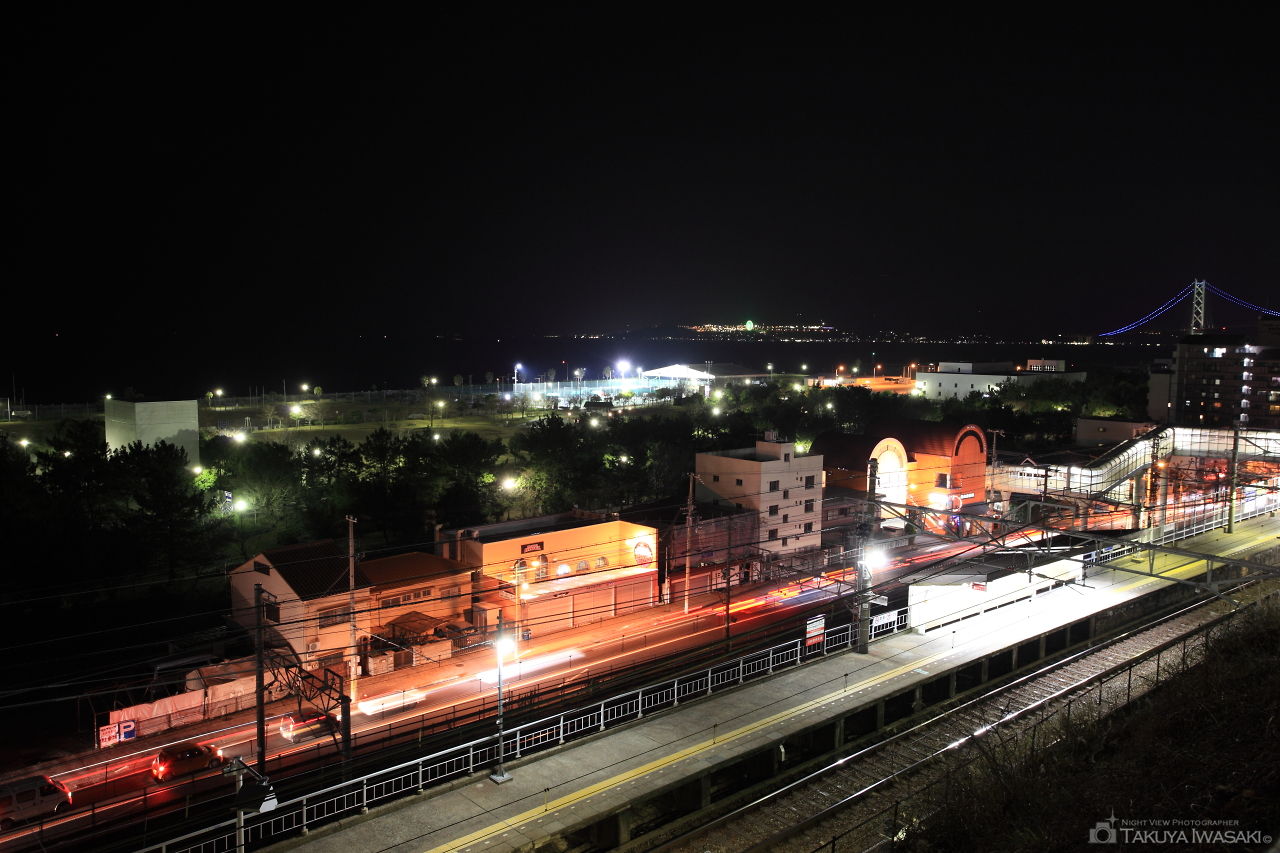 東垂水展望公園の夜景スポット写真（1）