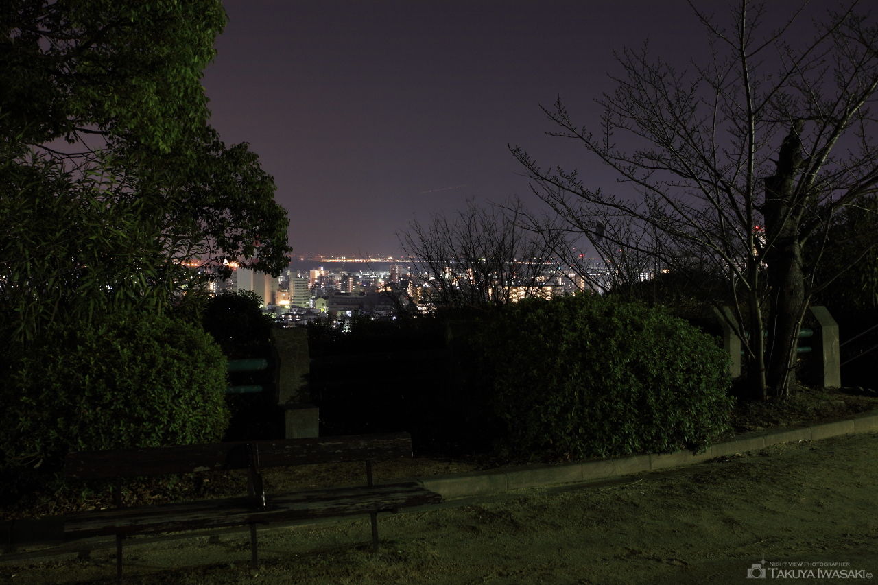 会下山公園の夜景スポット写真（3）