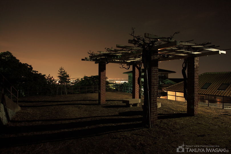 前山公園の夜景スポット写真（4）