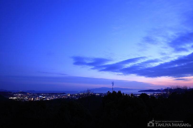 赤穂ピクニック公園の夜景スポット写真（1）