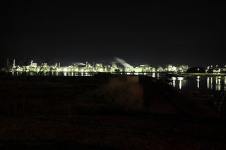 網干海浜大橋の夜景スポット写真（2）class=