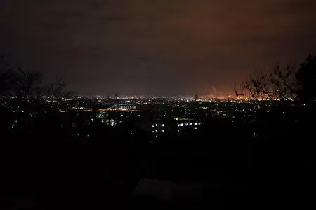 日笠山公園の夜景