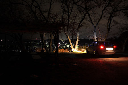 日笠山公園の夜景スポット写真（3）class=