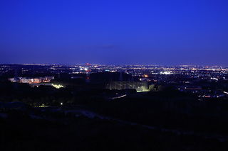 白銀平展望台の夜景スポット写真（1）class=