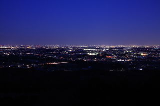 白銀平展望台の夜景スポット写真（2）class=