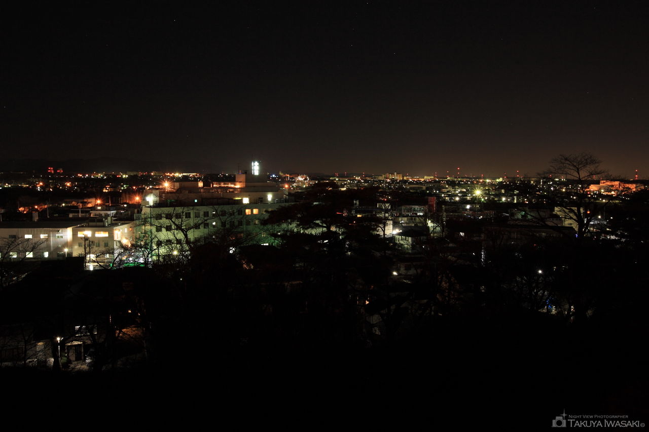 狭山市内の夜景