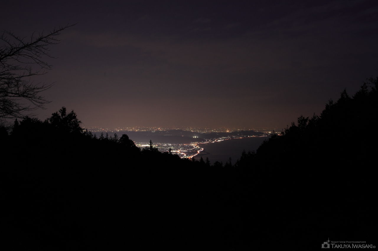 湘南ビュー展望台の夜景スポット写真（1）