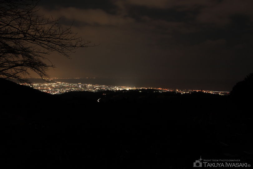 久野霊園の夜景スポット写真（1）